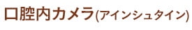 口腔内カメラ_アインシュタイン